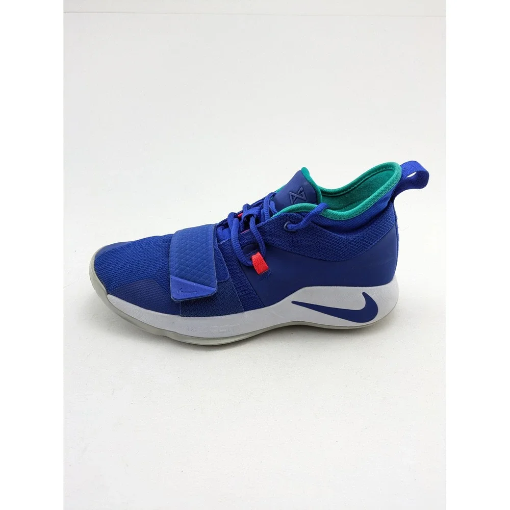 Mens Nike‎ Zoom PG 2.5 Fortnite Blue Green Basketball Shoes BQ8452-401 Size 9